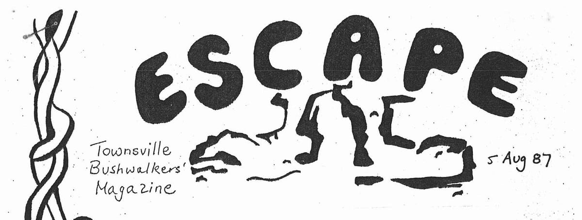 Escape Magazine – August 1987