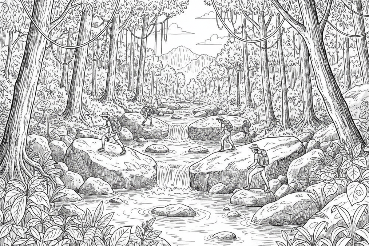 Hen Camp Creek & Ollera Creek