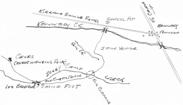 Walk/Search Report - "Blackfellers' art Gallery" at Kennedy